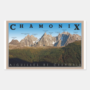 Chamonix - Aiguille de Chamonix Sticker