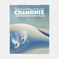 Chamonix - Auvergne-Rhône-Alpes France ski poster