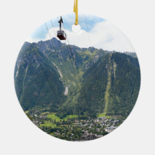 Chamonix - France Ceramic Ornament