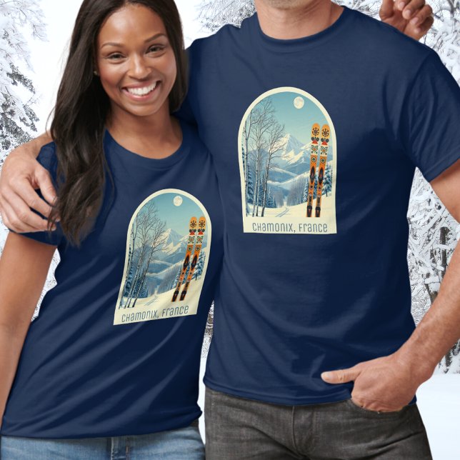 Chamonix France ski holiday clothing  T-Shirt (Creator Uploaded)