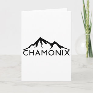 Chamonix France Skiing Card