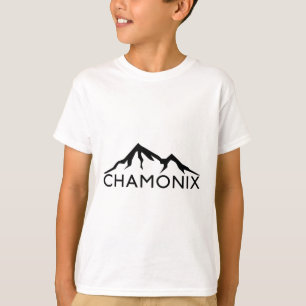 Chamonix France Skiing  T-Shirt