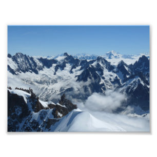 Chamonix French Alps Photo Print