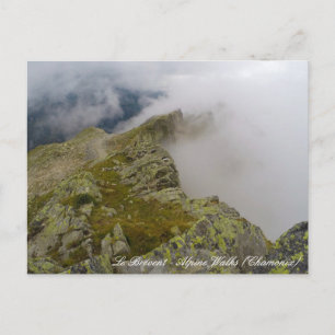 Chamonix, Le Brévent mountains - France Postcard