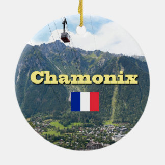 Chamonix - Mont Blanc Ceramic Ornament