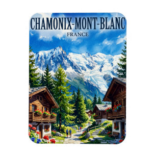 Chamonix-Mont-Blanc France Magnet