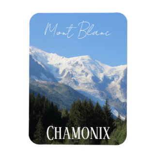 Chamonix, Mont Blanc, French Alpes, summer Magnet