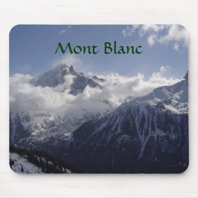 Chamonix-Mont-Blanc Mouse Pad (Front)