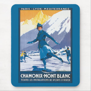 Chamonix-Mont Blanc Mouse Pad