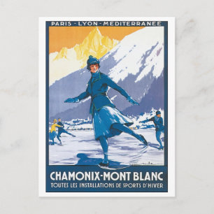 Chamonix Mont Blanc Postcard