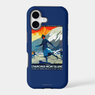 Chamonix-Mont Blanc Vintage PosterEurope