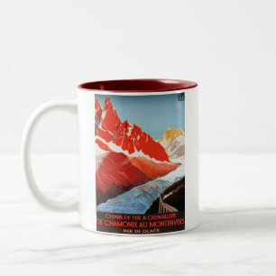 CHAMONIX MONTENVERS Two-Tone COFFEE MUG