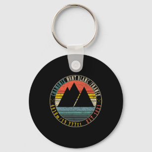 Chamonix Valley Mont Blanc France Skiing Snowboard Keychain