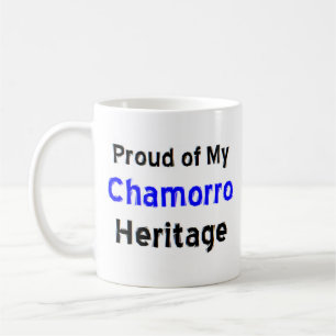 chamorro héritage tasse de café
