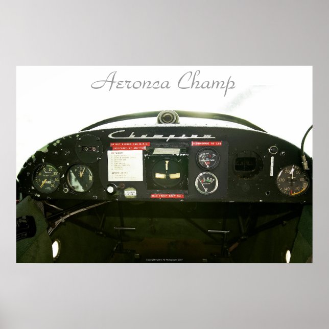 Champ Cockpit Poster (Front)