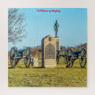 Champ de bataille de Gettysburg. Puzzle