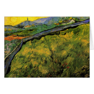 Champ de blé de printemps, Sunrise par Vincent van
