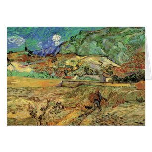 Champ de blé fermé w Paysan par Vincent van Gogh
