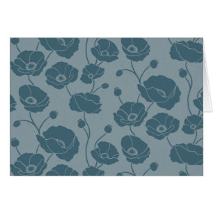 Champ de bleus de Poppies
