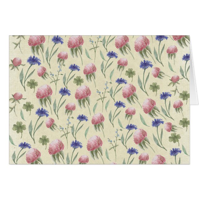 Champ de fleurs sauvages (Devant horizontal)