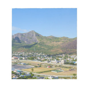 Champ de Mars in Port Louis the capital of Mauriti Notepad
