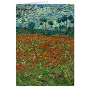Champ de pavot par Vincent van Gogh Art