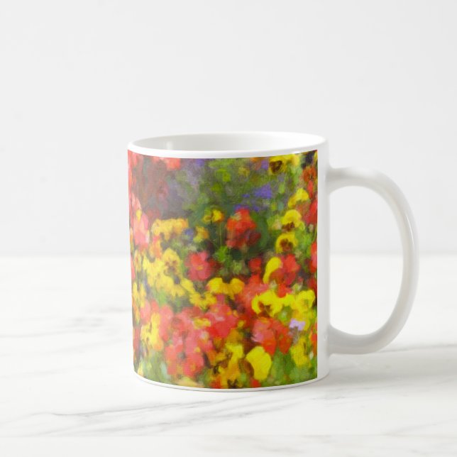 Champ de tasse de fleurs (Droite)