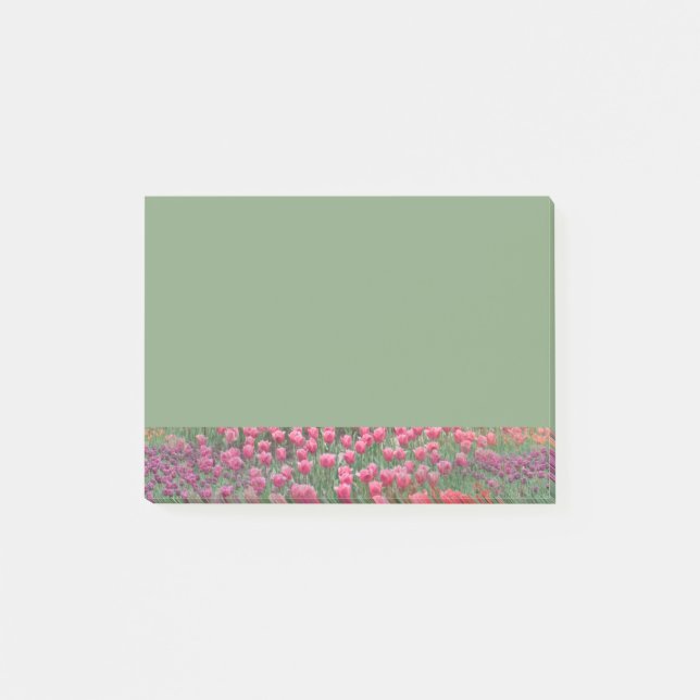 Champ De Tulipes Notes Post-it (Devant)