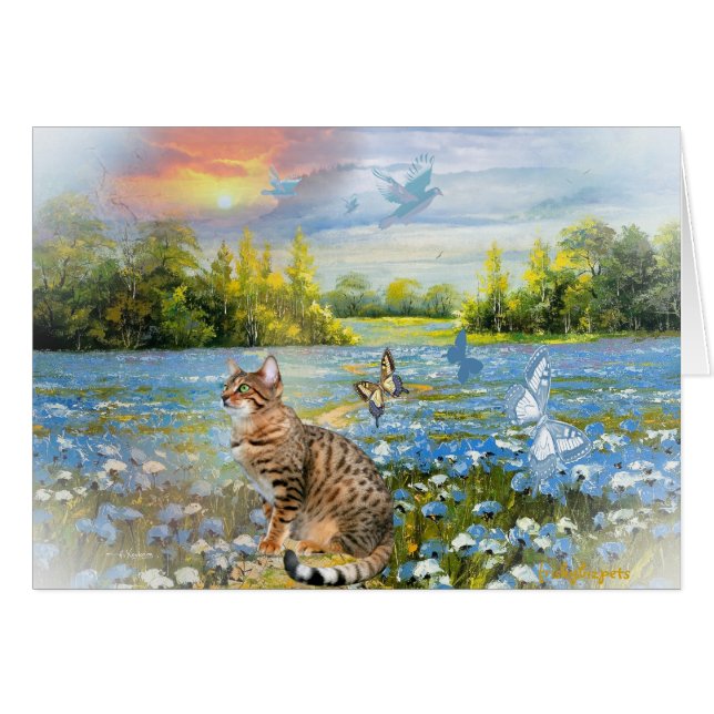 Champ du Bengale des fleurs (Devant horizontal)