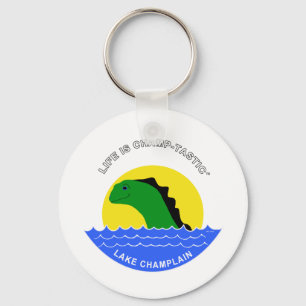 Champ goes everywhere keychain