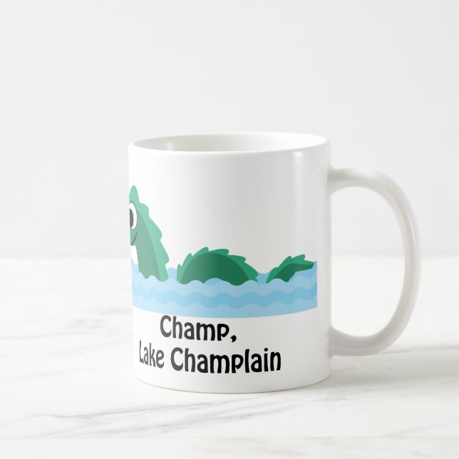 Champ, Lake Champlain Coffee Mug (Right)