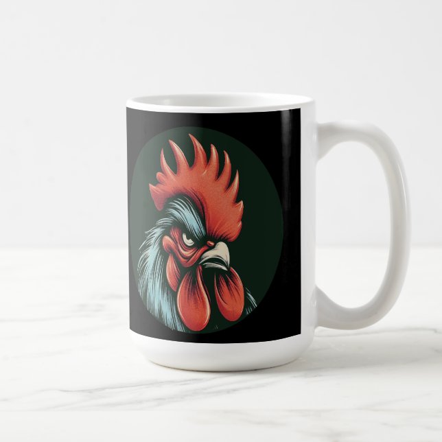 Champ the Grumpy Rooster Mug (Droite)