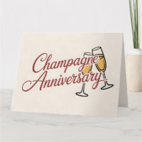 Champagne Anniversary Celebration Script Graphic