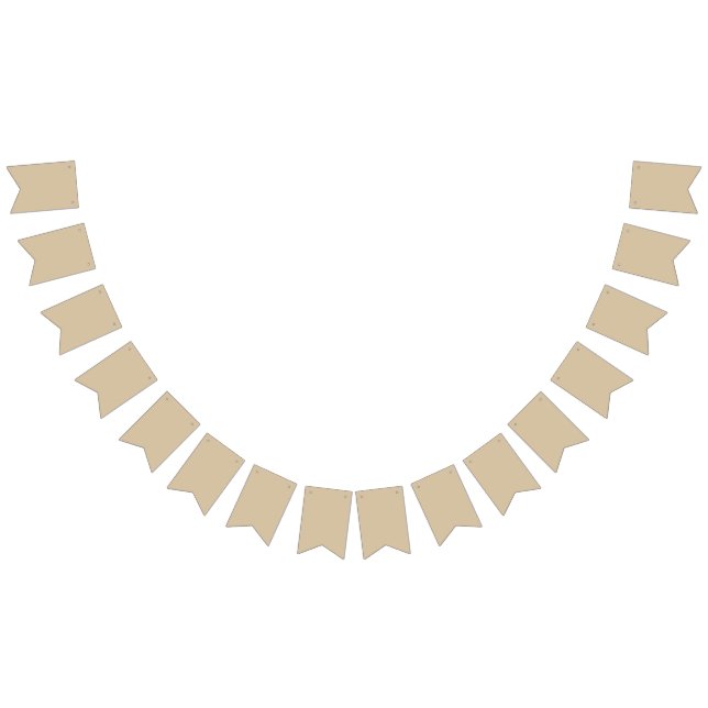 Champagne Beige  Bunting Flags (All)