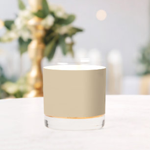 Champagne Beige Whiskey Glass