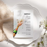 Champagne bottle Bridal shower party  Menu<br><div class="desc">Elevate your bridal shower with our Elegant Bridal Shower Menu,  designed to add a touch of sophistication and charm to your celebration.</div>