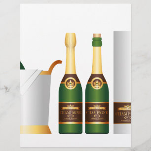 champagne bottles