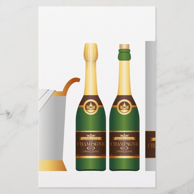 champagne bottles (Front)