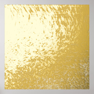Champagne Breeze abstract photo Foil Prints