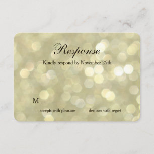 Champagne Bubbles RSVP