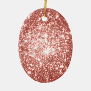 Champagne Ceramic Ornament