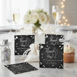 Champagne Confetti Wedding Thank You Favour Tags<br><div class="desc">Say thank you in style with these modern and very trendy wedding,  bridal shower or birthday party favour tags. This design is easy to personalize with your special event wording and your guests will be thrilled when they receive these fabulous gift tags.</div>