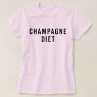 Champagne Diet Funny Quote