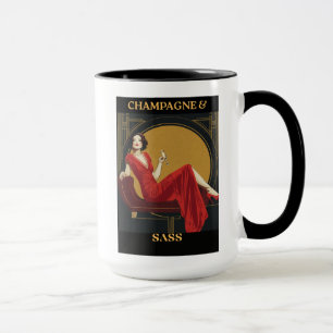Champagne Et Sass Mug