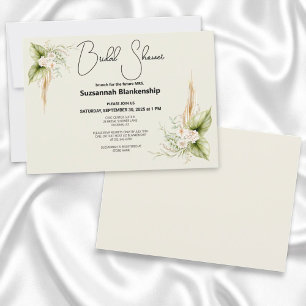 Champagne Flute Toast Bridal Shower Template