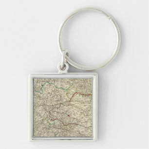 Champagne, France 3 Keychain
