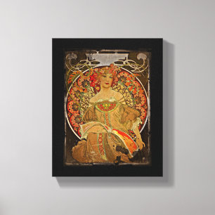 Champagne GIrl c1897 Canvas Print