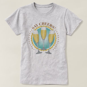 Champagne Glasses T-Shirt