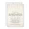 Champagne Gold Glitter Look Bridal Shower