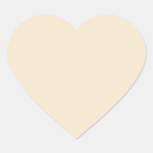 Champagne Heart Sticker (Front)